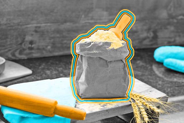 During the Civil War, a sack of flour was repeatedly auctioned off to raise money for wounded soldiers.