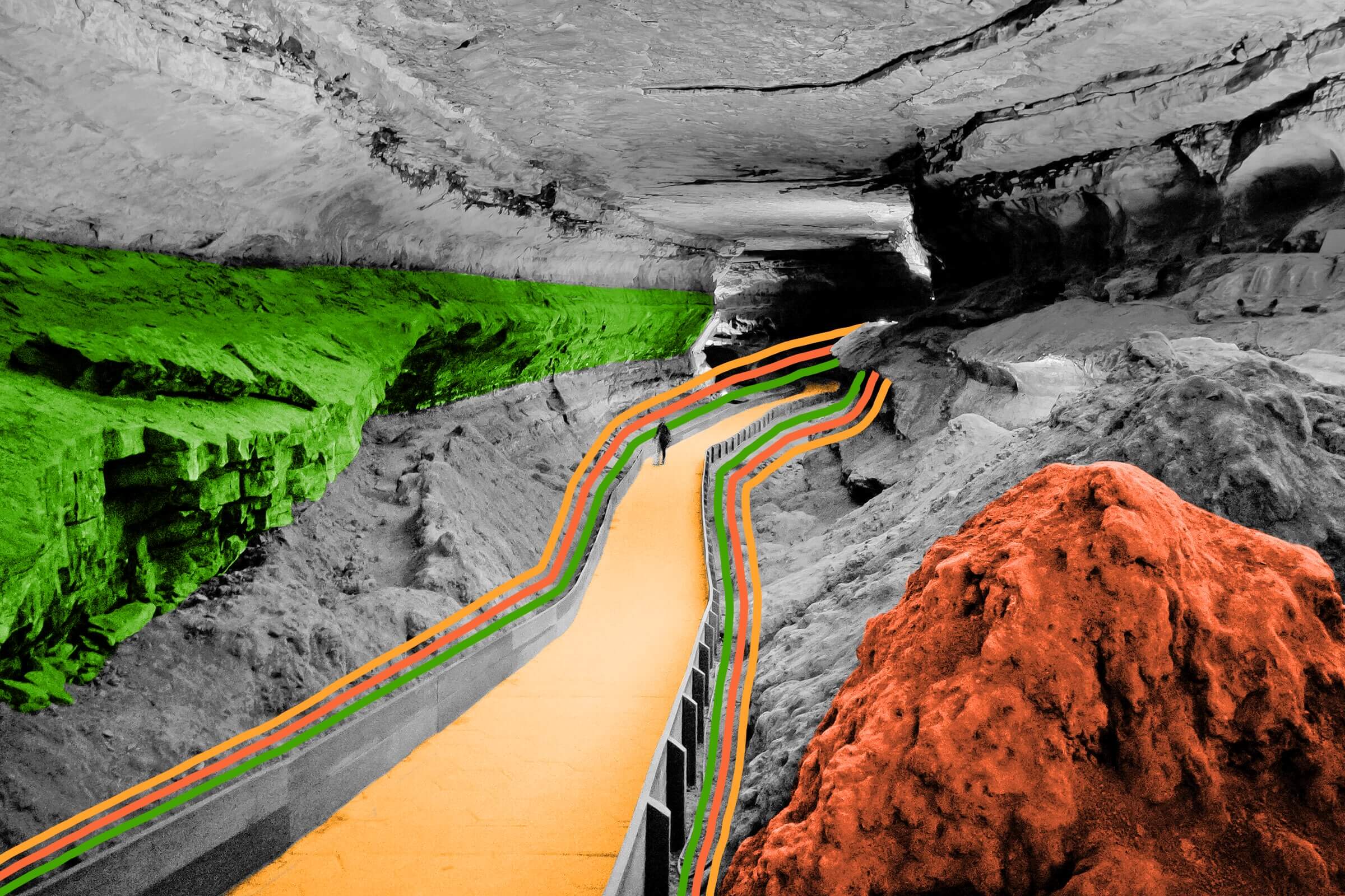 The world's longest known cave system is in Kentucky. Interesting Facts