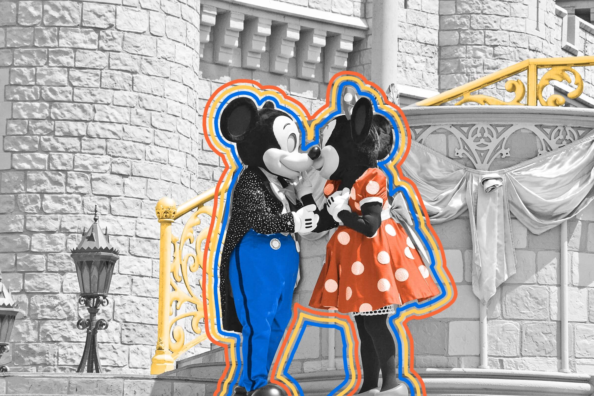 The voice actors behind Mickey and Minnie Mouse got married in real ...