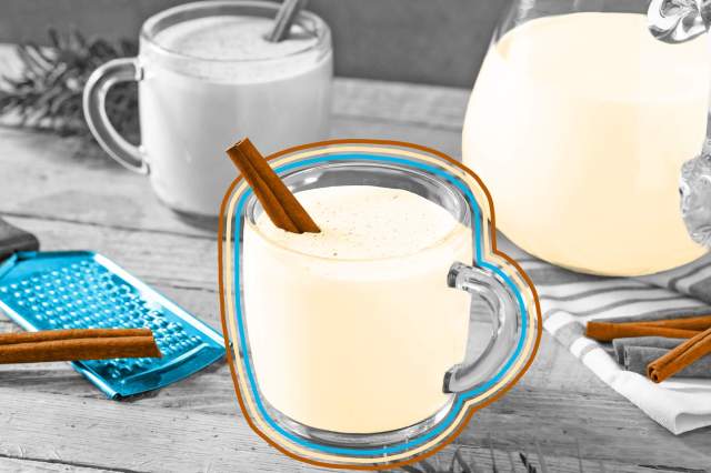 Eggnog is a descendant of the medieval British drink posset.